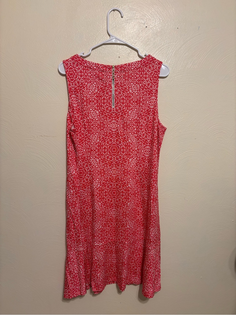NWT Tommy Bahama Darcy Sleeveless Coral Print Dress XL - Picture 8 of 8